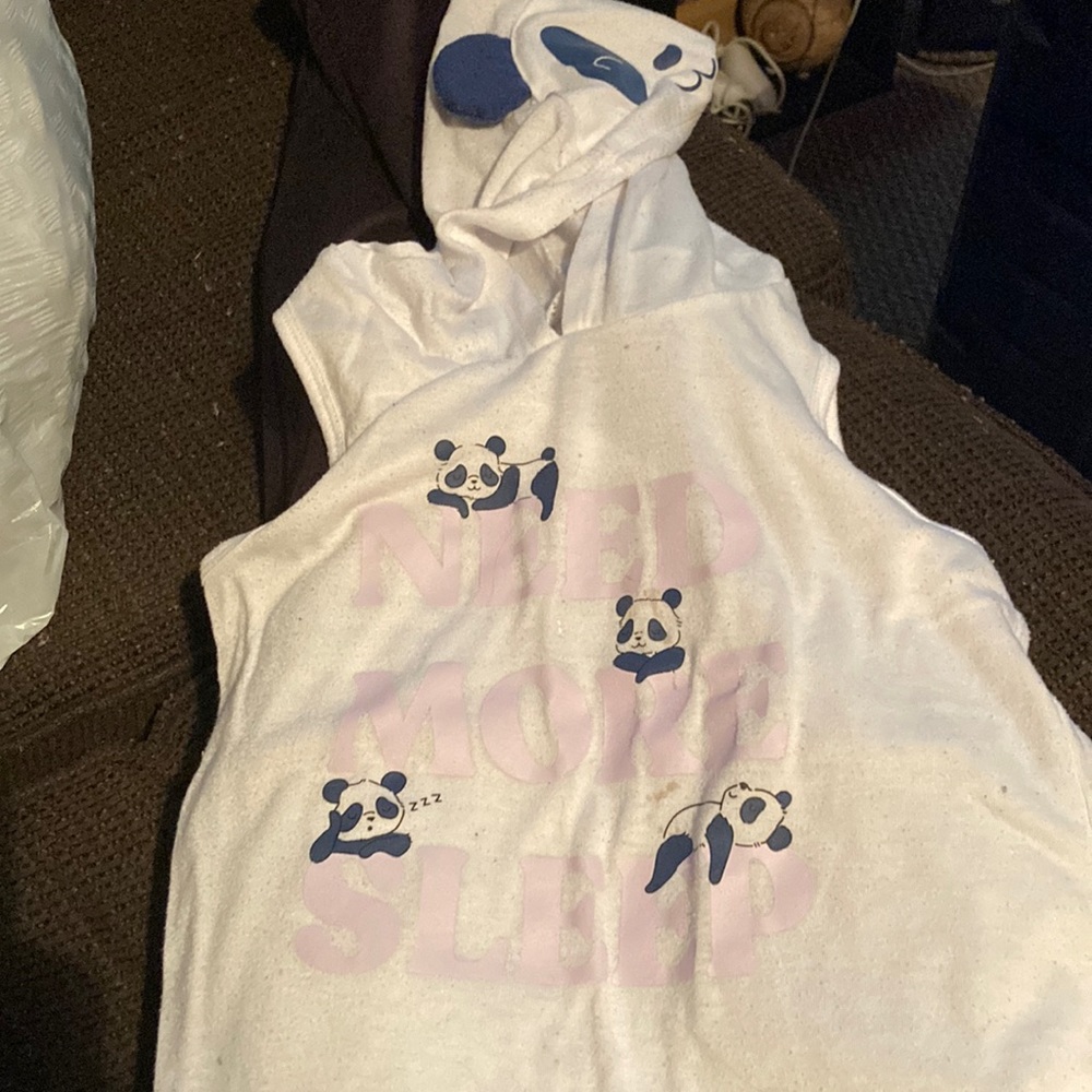 Panda Night Time Tank